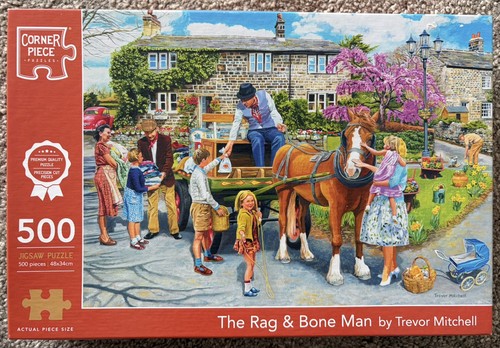 Corner piece puzzle - corner, rag