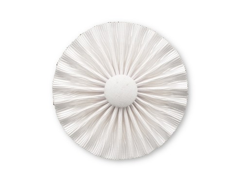 Masonic white ribbon rosette - ribbon,