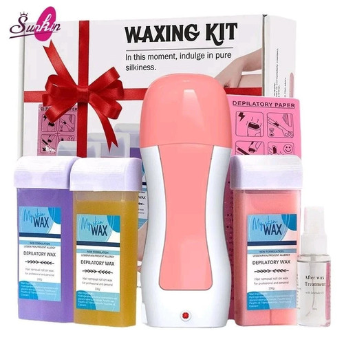Hair removal wax kit - wax, roller
