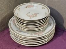 Crown Ming by Tienshan Fine China Part Dinner Set - 6 Dinner Plates, 4 Bowls + 2
