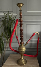 Antique Brass Shisha Pipe Hookah