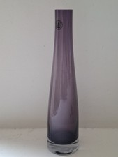 Purple Glass Bud Vase