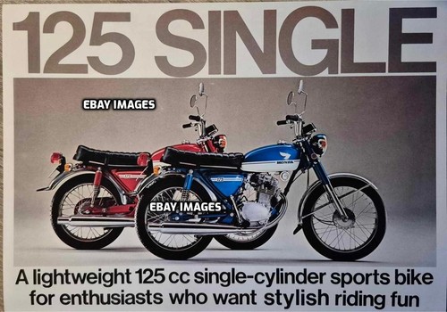 Honda cb125s sales advert - honda,