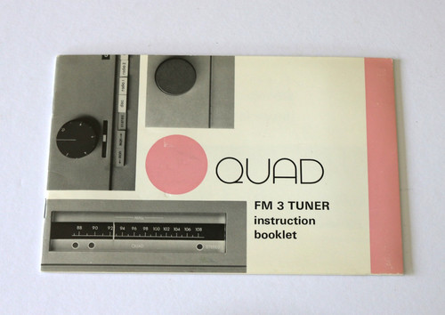 Quad tuner instruction - quad, 3