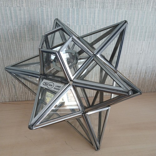 Moravian star style glass - moravian,