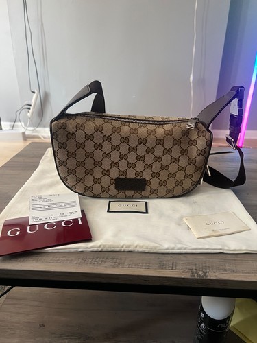 Gucci brown monogram canvas - brown,