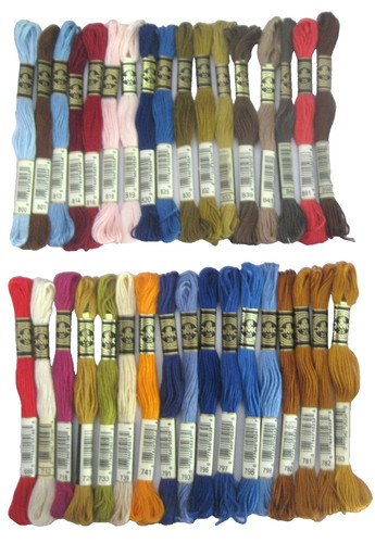 Genuine dmc skeins mixed - dmc,
