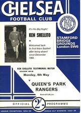 CHELSEA v QPR (Ken Shellito Testimonial) 1967/1968