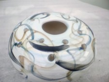 Vintage I O M Guernsey Jersey Pottery Posy Vase Abstract Design 7cm High