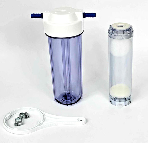 Single fluidised bed filter - single,
