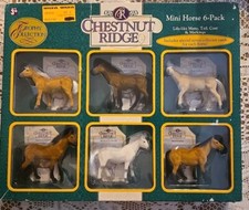 Chestnut Ridge Trophy Collection Mini Horse 6-Pack 1996 New Toy R Us Set A NEW