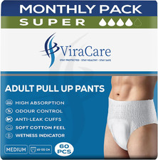 60 X Incontinence Pants Men &