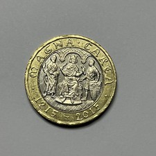  £2 Two Pounds Coin Magna Carta 1215 - 2015 
