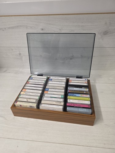 Vintage wood effect cassette - vintage,