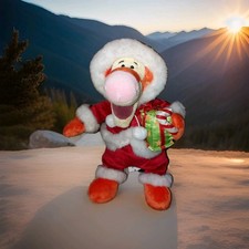 Winnie the Pooh - Santa Tigger Disney Store Exclusive - 10" Soft Plush Toy 