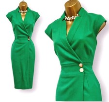 Karen Millen UK 12 Green