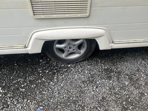 Avondale caravan wheel spat - wheel, spat/