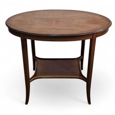 Oval Side Table - Antique Two