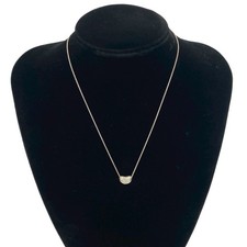 TIFFANY & Co. Tiffany Beans Necklace, 925 Sterling Silver, Chain Pendant, 13824