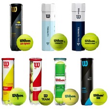 Wilson Tennis Balls 2025 - Choose Quantity / Model Multi-Buy Pack - 4-Ball Cans