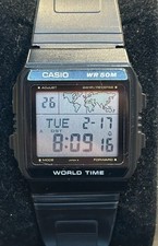 Vintage Casio W50U World Time