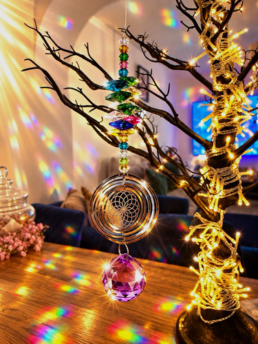 Crystal prism suncatcher - suncatcher, –