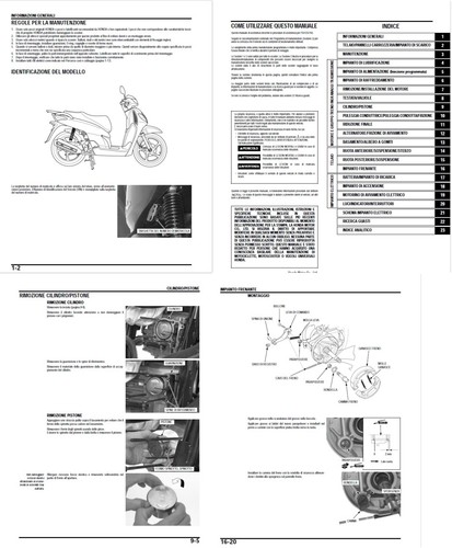 Manuale officina honda 125 - officina,