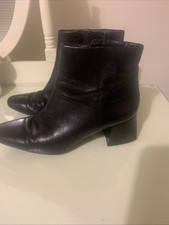 Tu Black Ankle Boots Block