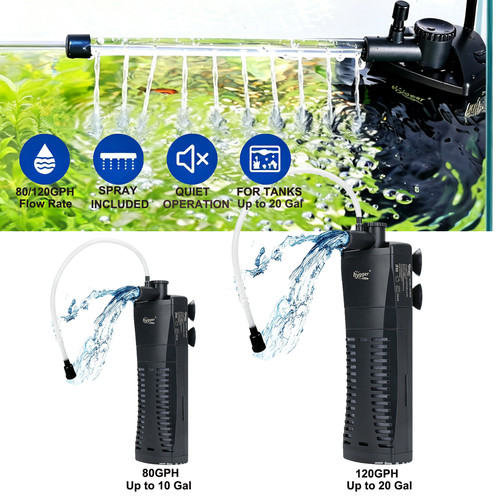 Hygger 1 aquarium - 3-in-1,