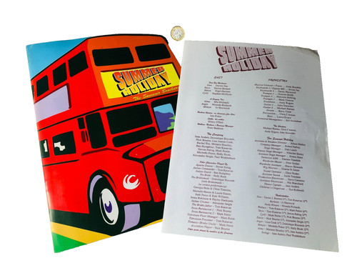 Theatre programme summer - theatre,