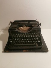 Olympia Simplex Portable Typewriter Made In Germany With Case