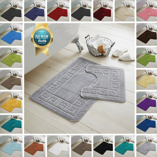 Greek style bath mat - greek,