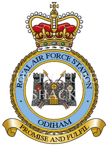Raf station badge - station, a