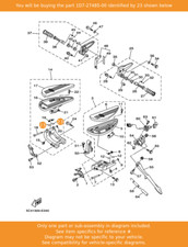 YAMAHA Seal, 1D7-27485-00 OEM