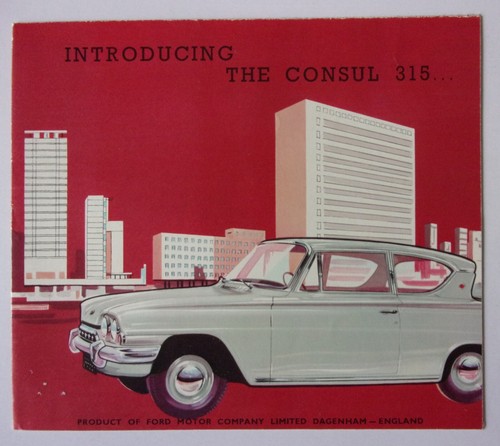Ford consul classic 315 orig - ford,