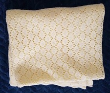 Yellow Vintage Pram Blanket