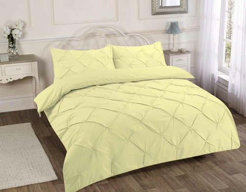 Pintuck duvet set - set, percale