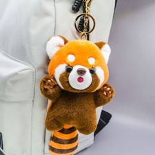Raccoon Plush Keyring Kawaii