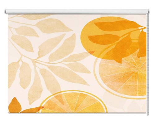 Sweet orange kitchen window - sweet,