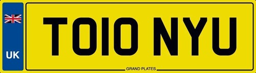 Tony number plate ant antony - tony, u