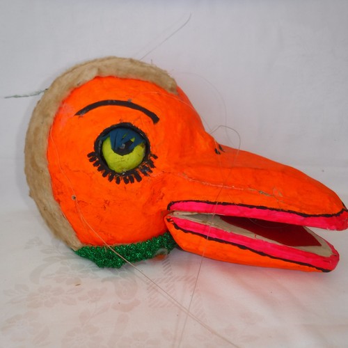 Vintage puppet head - puppet,