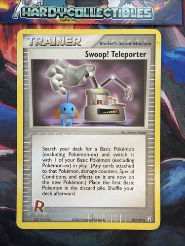 Pokemon tcg swoop - pokemon, teleporter