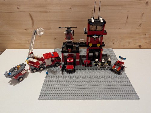 Vintage lego city - 7240, fire