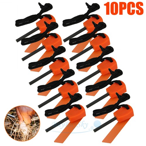 10x fire starter flint stone - starter,