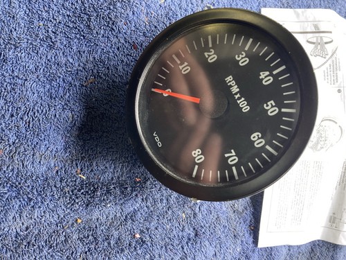 Vdo cockpit vision tachometer - vdo,