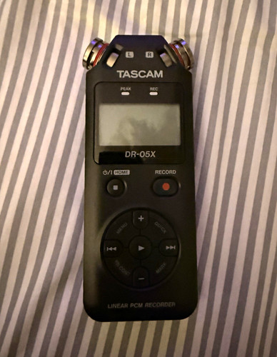 Tascam 05x handheld linear - tascam,