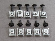 20pcs Underride Guard Engine Guard Set Clips For BMW Audi A4 A5 A6 A7 A8 Q3 Q5