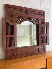 Vintage Balinese Carved Teak