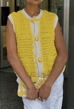 Zara Chunky Knit Button Down