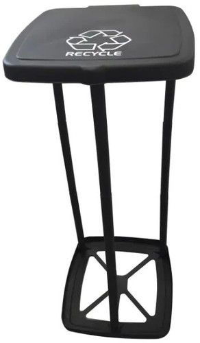 Collapsible waste rubbish bin - collapsible,